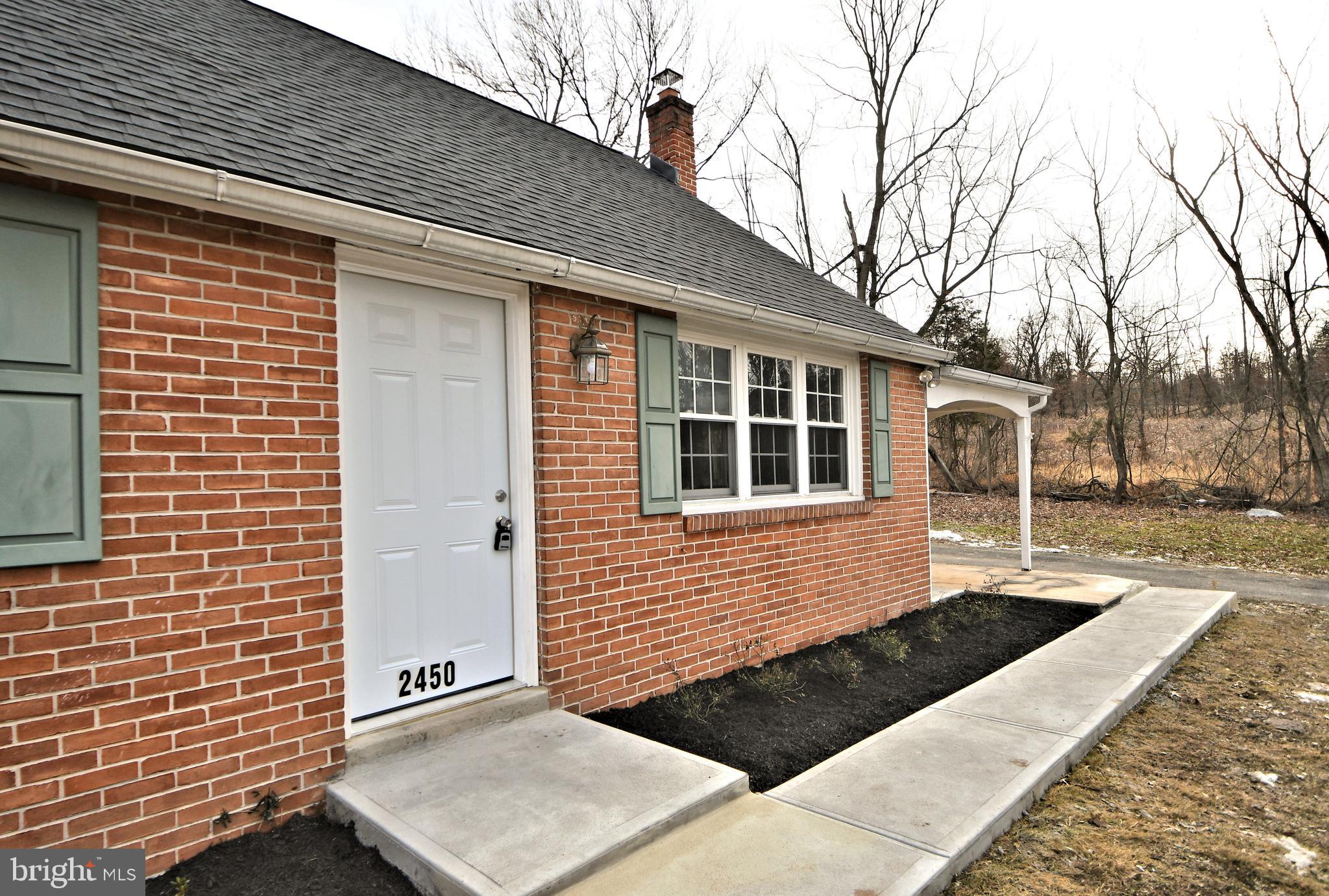New Landscaping and Front Door