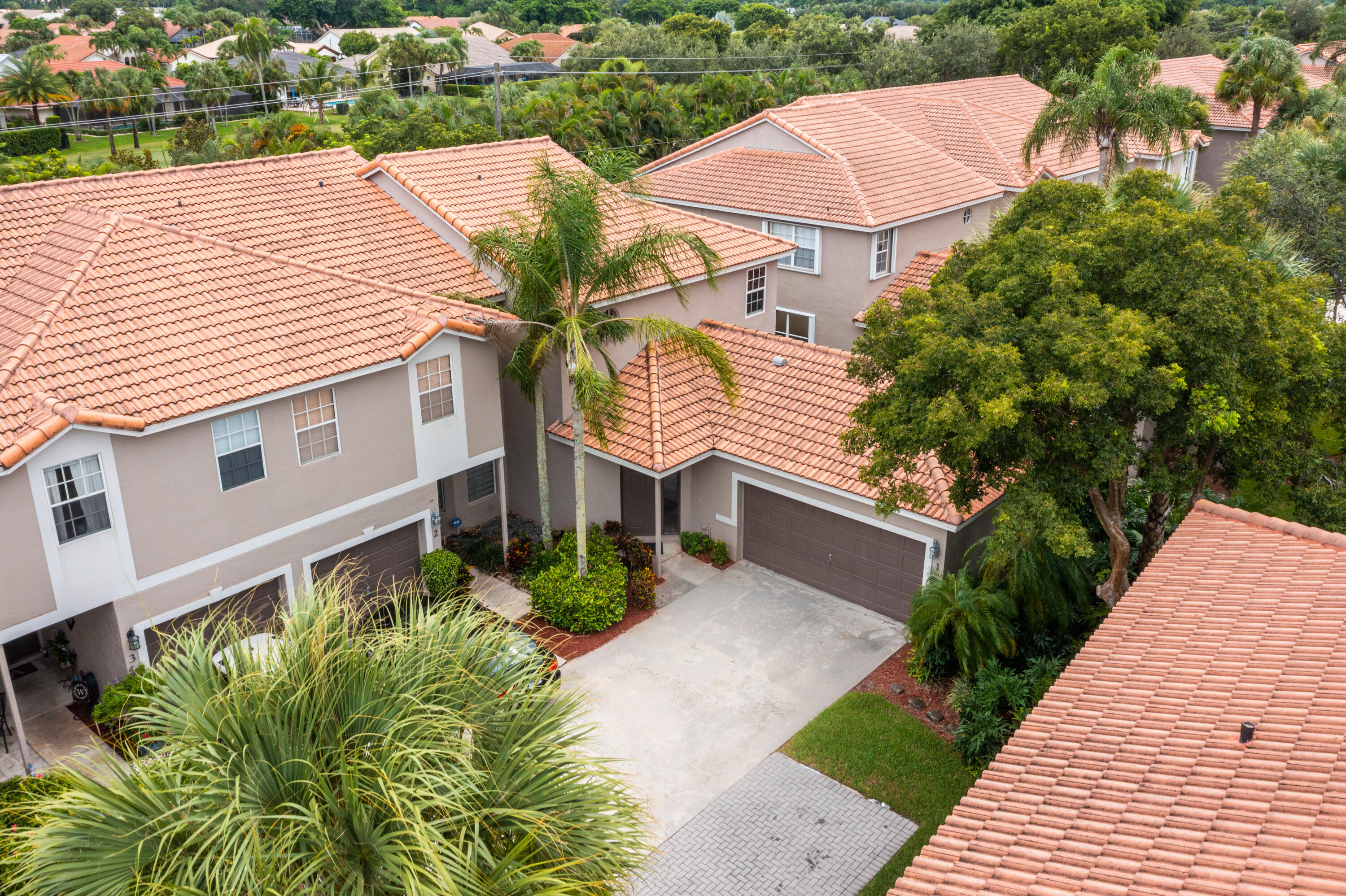 20971 Vía Jasmine, Unit 1 Boca Raton, FL 33428 - Photo 28 of 34 Front Aerial