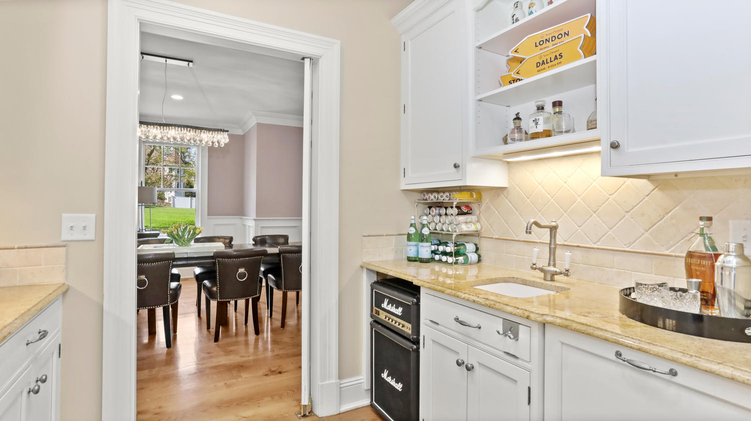 8 Wakeman Road Westport, CT 06880 - Photo 12 of 41 a kitchen with sink cabinets and outdoor view