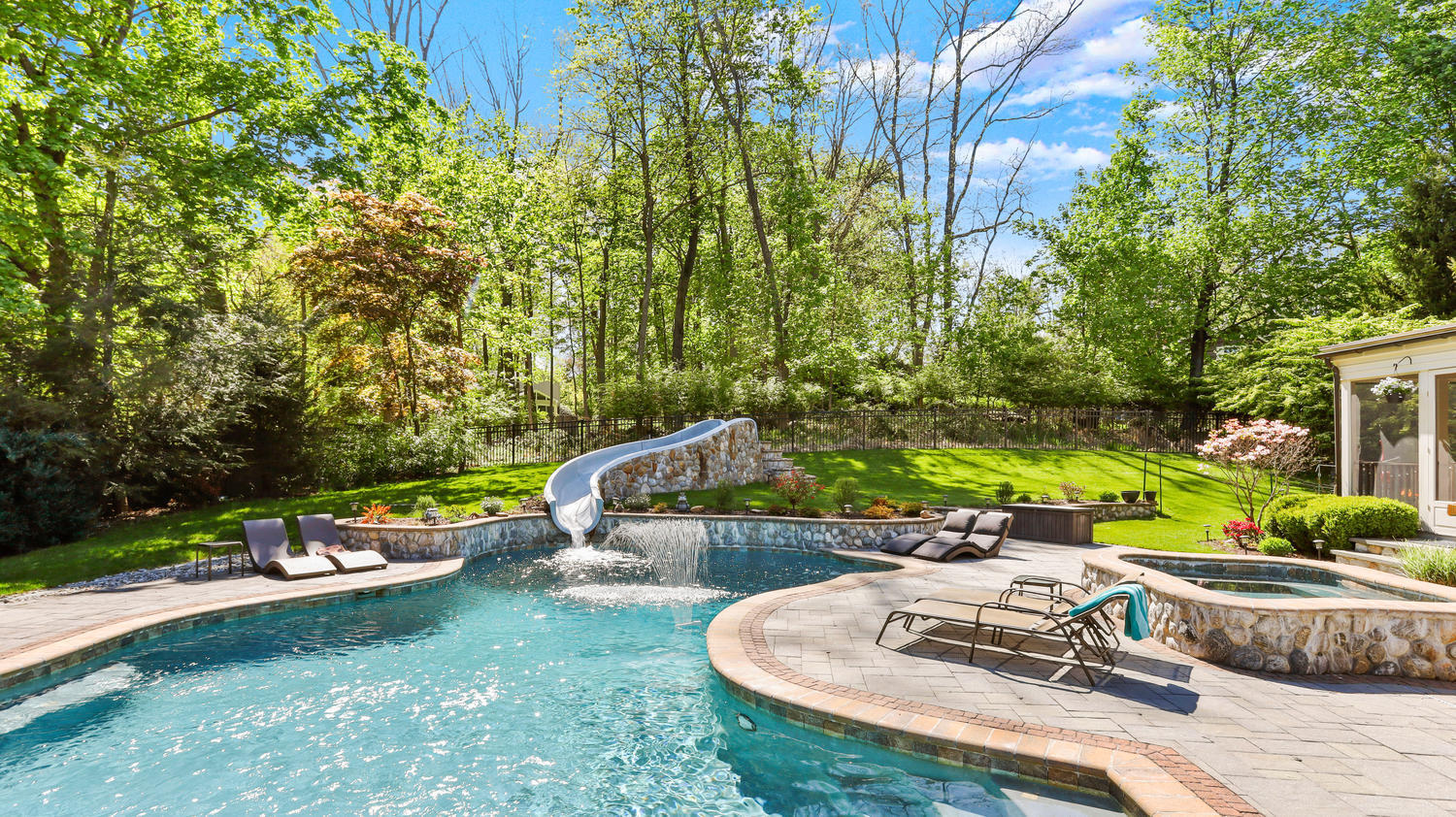 8 Wakeman Road Westport, CT 06880 - Photo 32 of 41 a small pool with couple of trees in the background