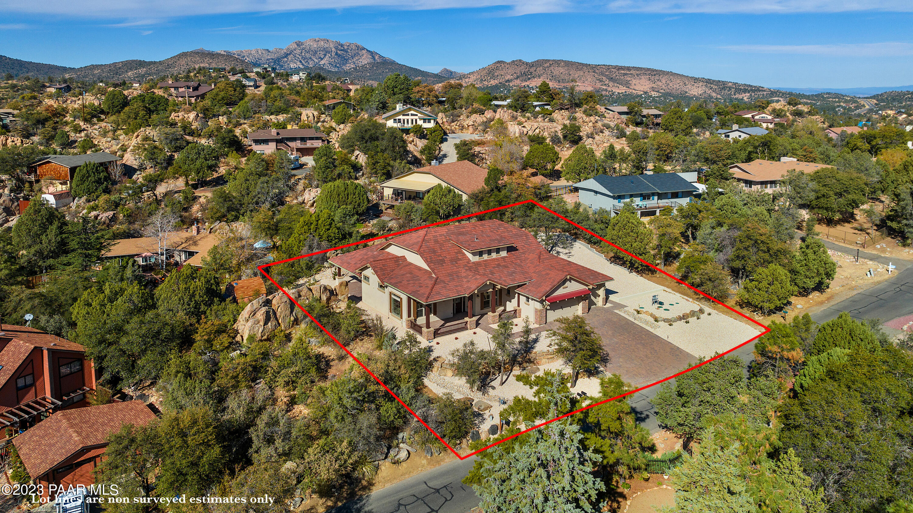 1770 Grandview Road Prescott, AZ 86305 - Photo 47 of 48 005_Aerial