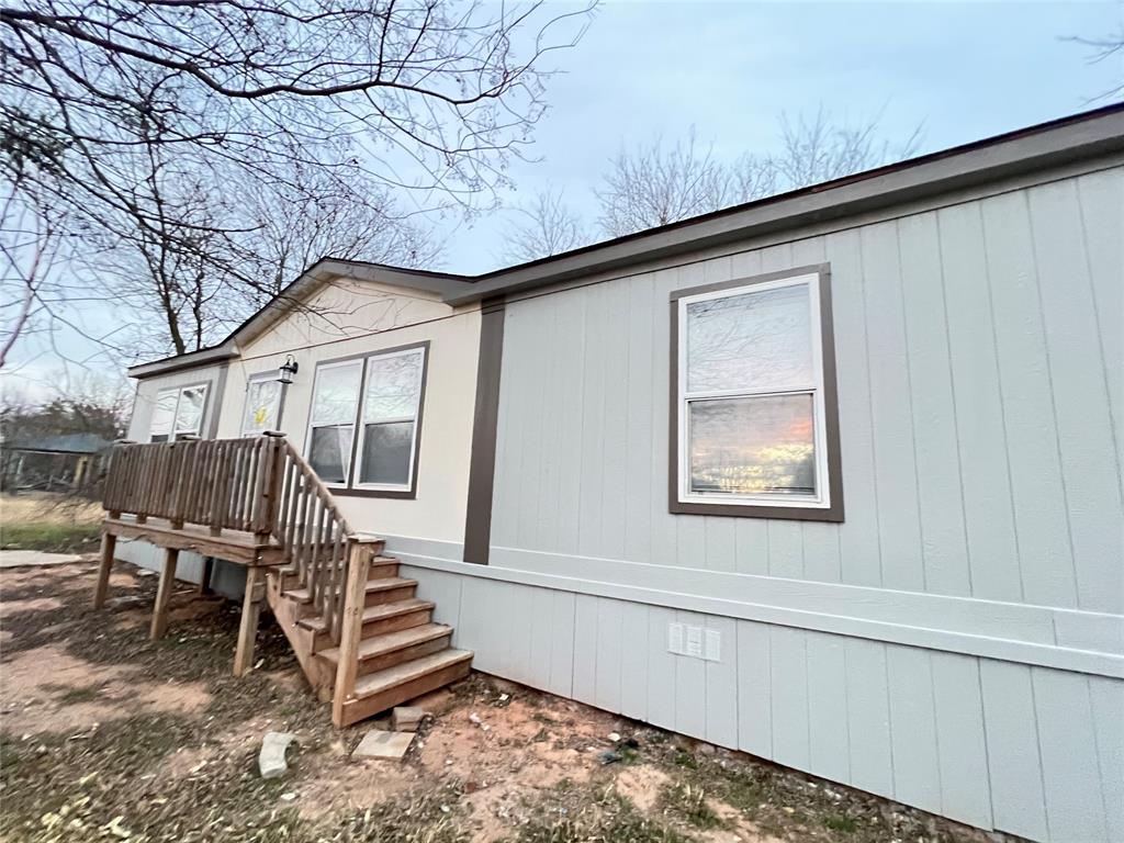 a house view with a outdoor seating space