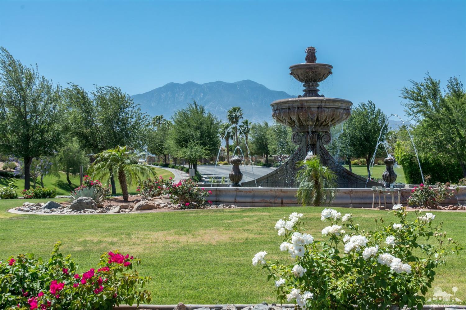 145 Via Solaro Rancho Mirage, CA 92270 - Photo 40 of 40 a view of a garden in a backyard
