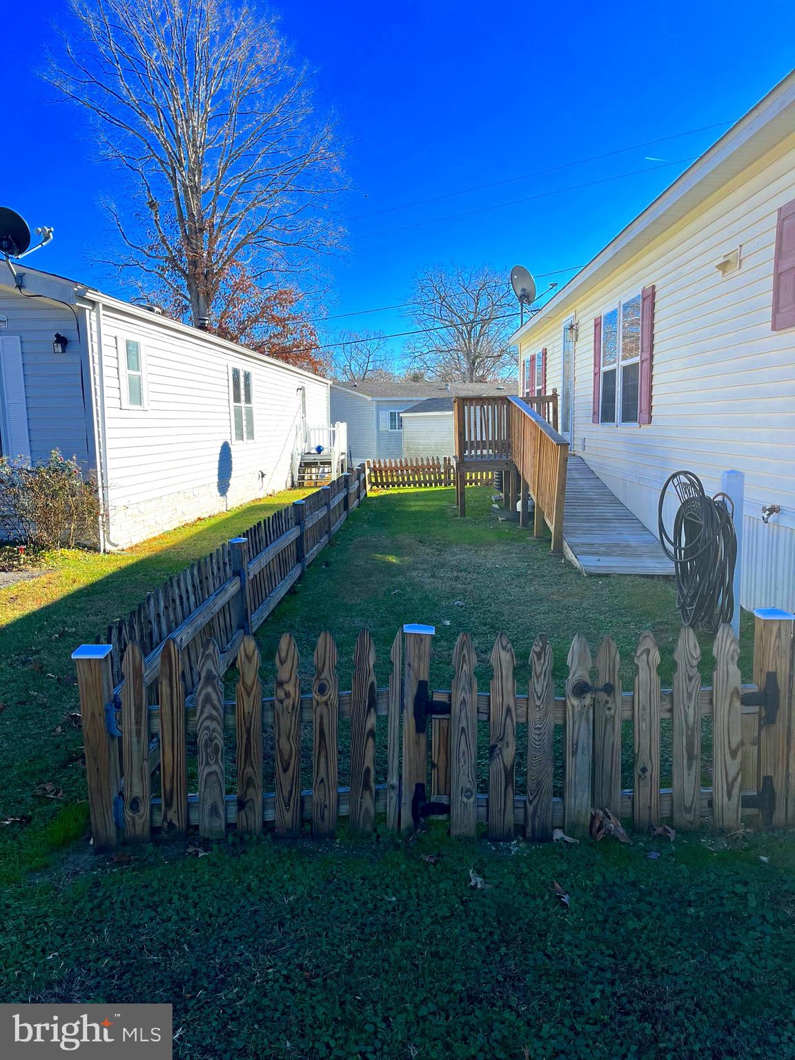 10505 Cedarville Road Brandywine, MD 20613 - Photo 5 of 20 Fenced In Side Yard with Handicap Ramp