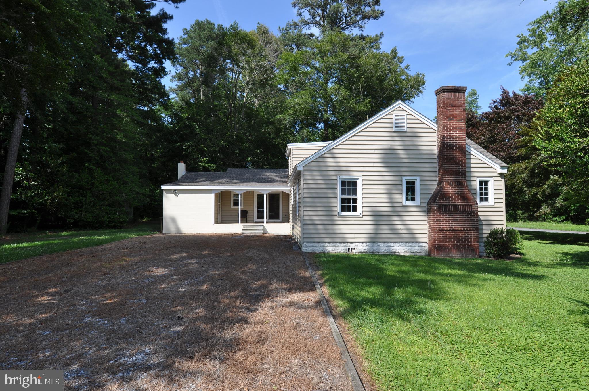 635 Cedar Hall Road Pocomoke City, MD 21851 - Photo 2 of 48 a view of a house with a yard