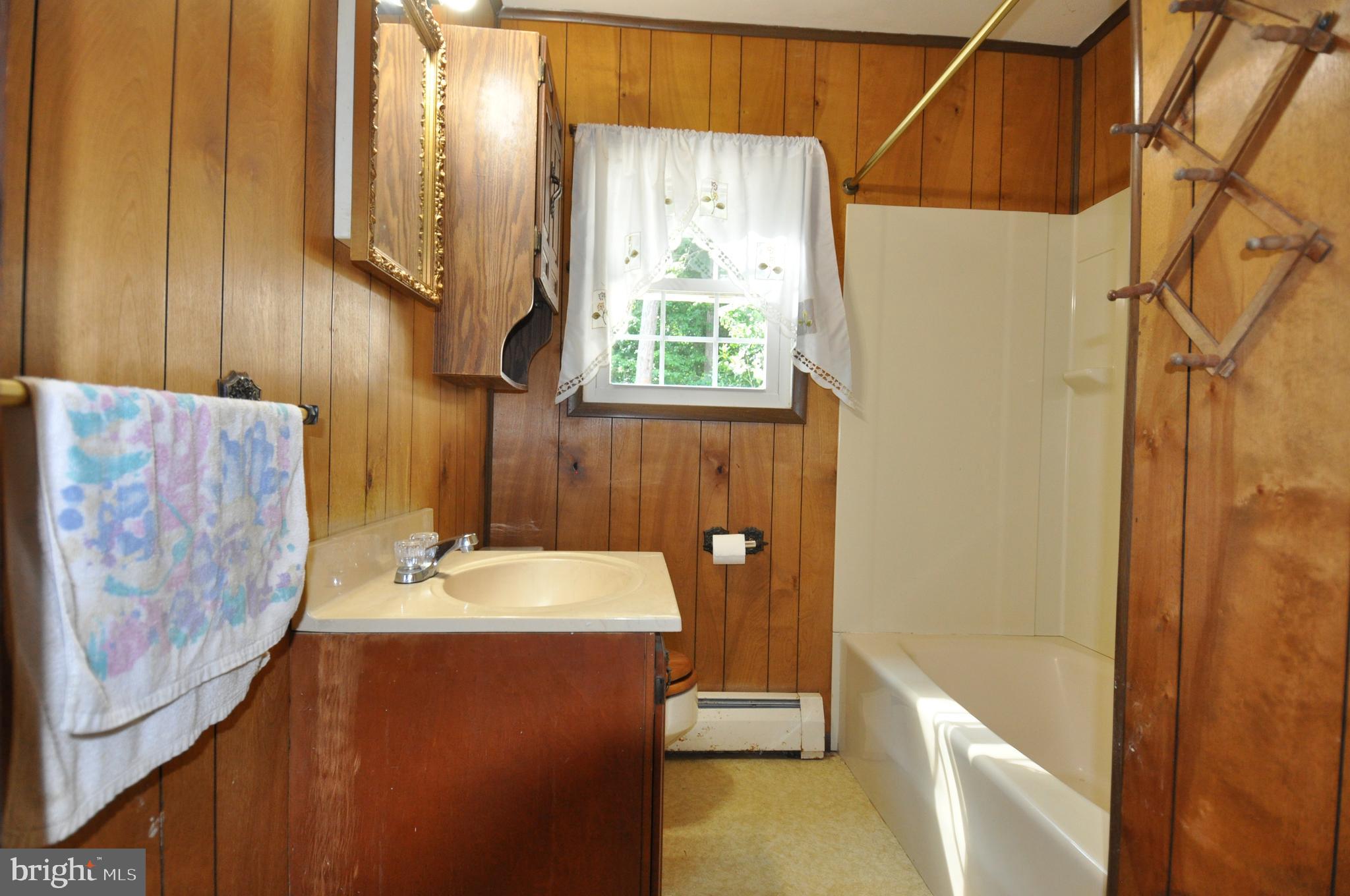 635 Cedar Hall Road Pocomoke City, MD 21851 - Photo 25 of 48 a bathroom with a sink and a bathtub
