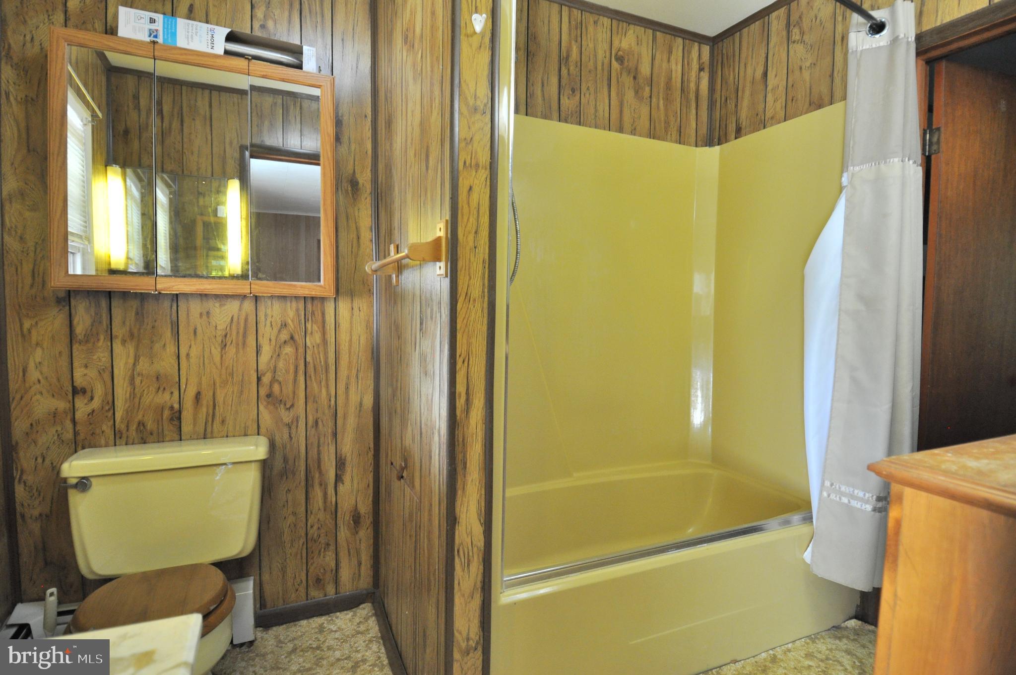 635 Cedar Hall Road Pocomoke City, MD 21851 - Photo 32 of 48 a bathroom with a toilet and shower