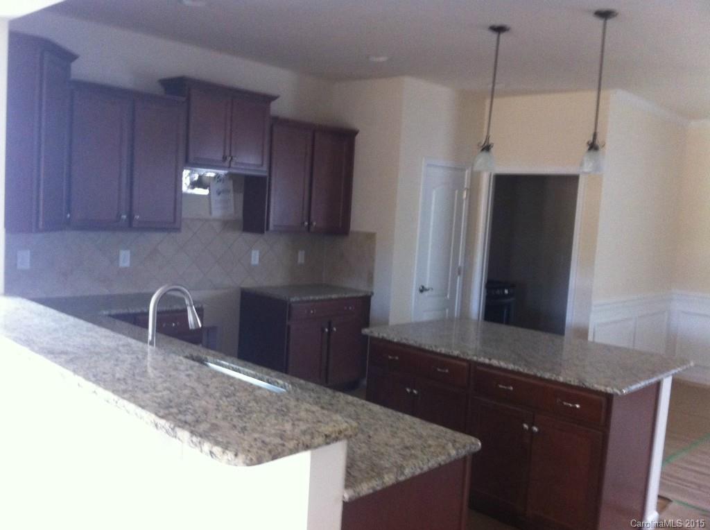 4250 Perth Road, Unit 307 Indian Land, SC 29707 - Photo 3 of 12 a kitchen with granite countertop a sink a counter top space cabinets and stainless steel appliances