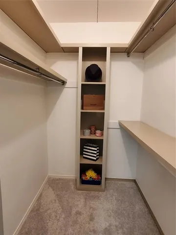 a view of an empty room with a empty space