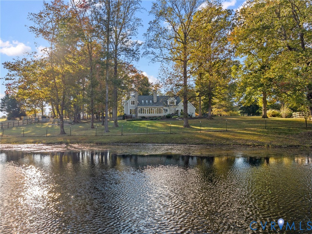 2575 Maidens Road Maidens, VA 23102 - Photo 3 of 50 a view of a lake with houses