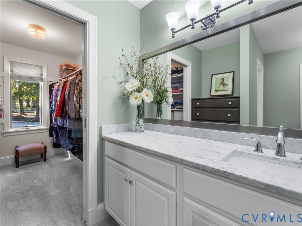 2575 Maidens Road Maidens, VA 23102 - Photo 33 of 50 a bathroom with a sink double vanity and a mirror