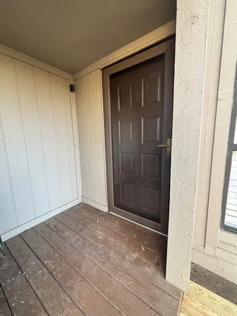 a view of a small space