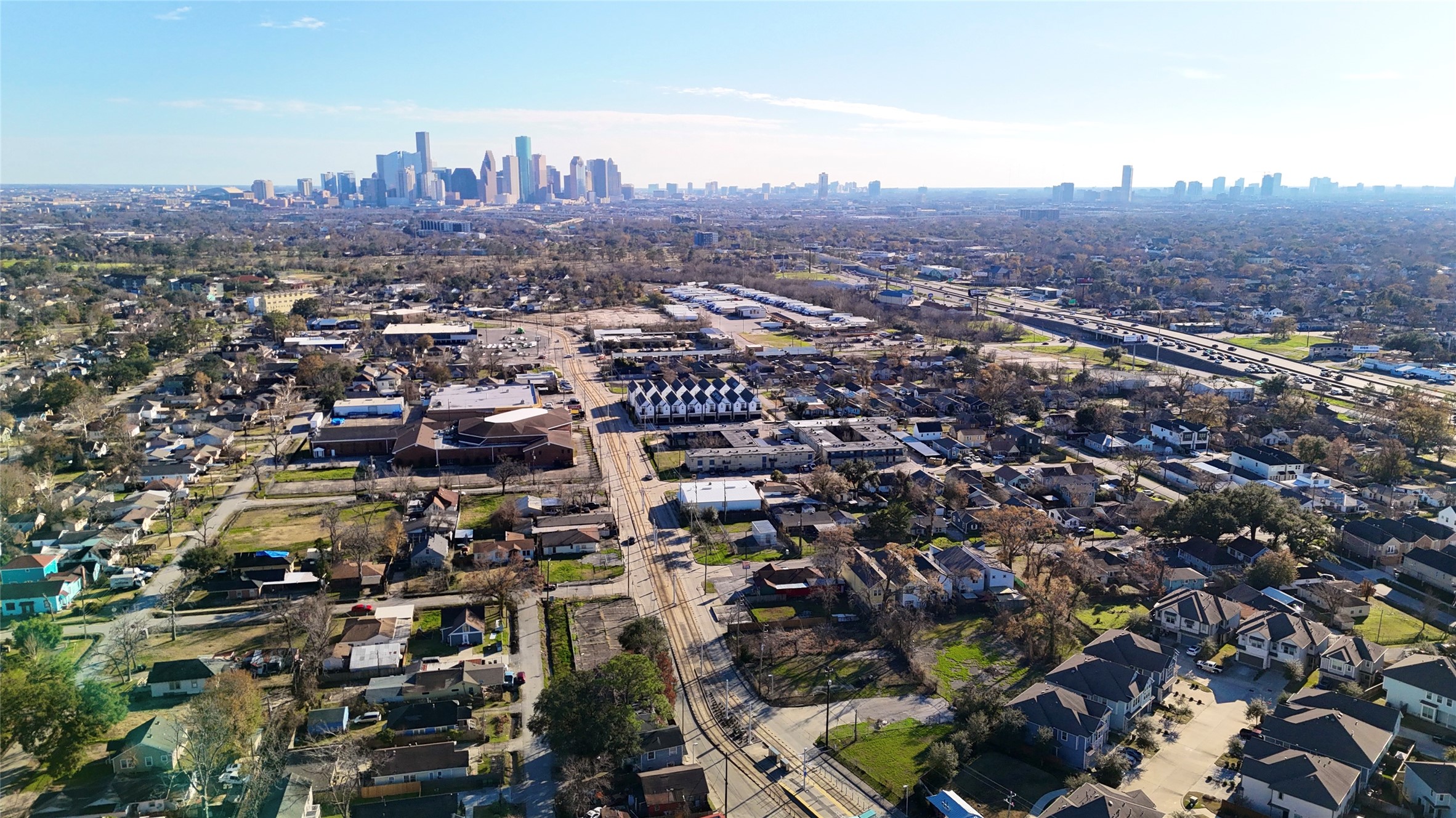 3310 Cavalcade Street Houston, TX 77026 - Photo 8 of 10 an aerial view of multiple house