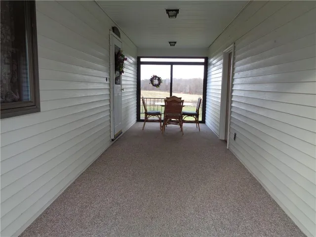 a view of sky from window