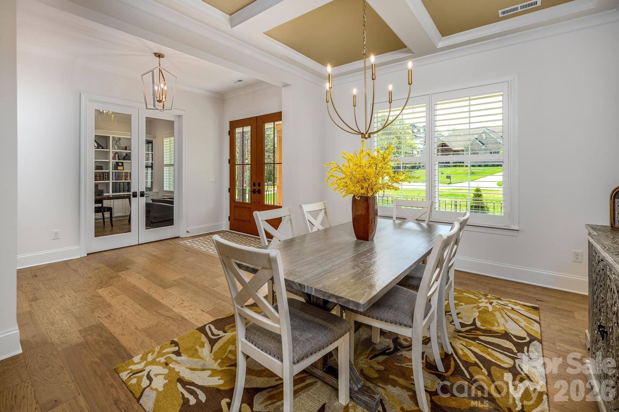 2411 Callaghan Court Landis, NC 28088 - Photo 20 of 48 a view of a dining room with furniture and window
