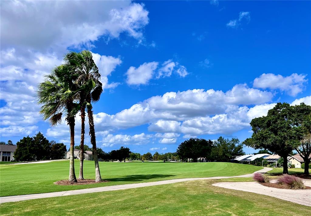 6501 Stone River Road, Unit 203 Bradenton, FL 34203 - Photo 39 of 45 a view of a golf course with a fountain