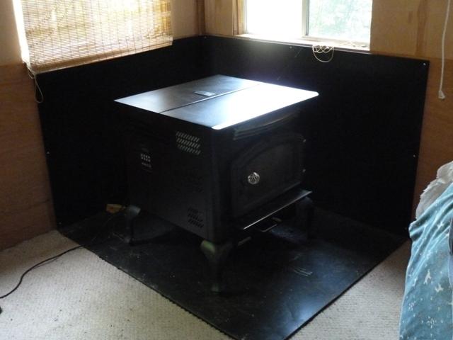 884 Griffith Hill Road Ferrum, VA 24088 - Photo 4 of 25 5 Cabin Pellet Stove