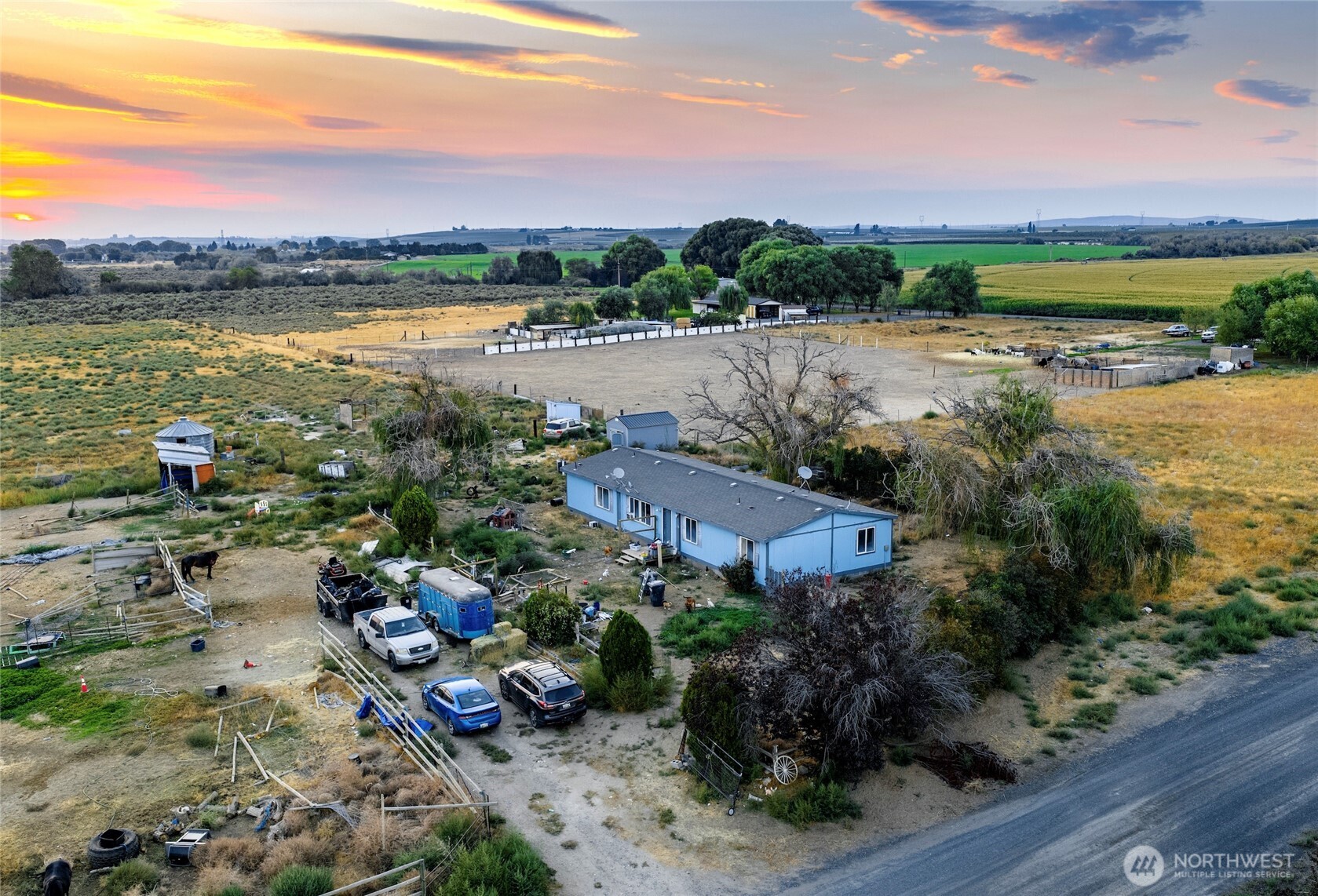 a view of a lake with a mountain