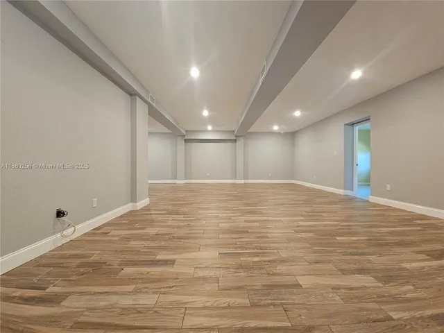 a view of empty room