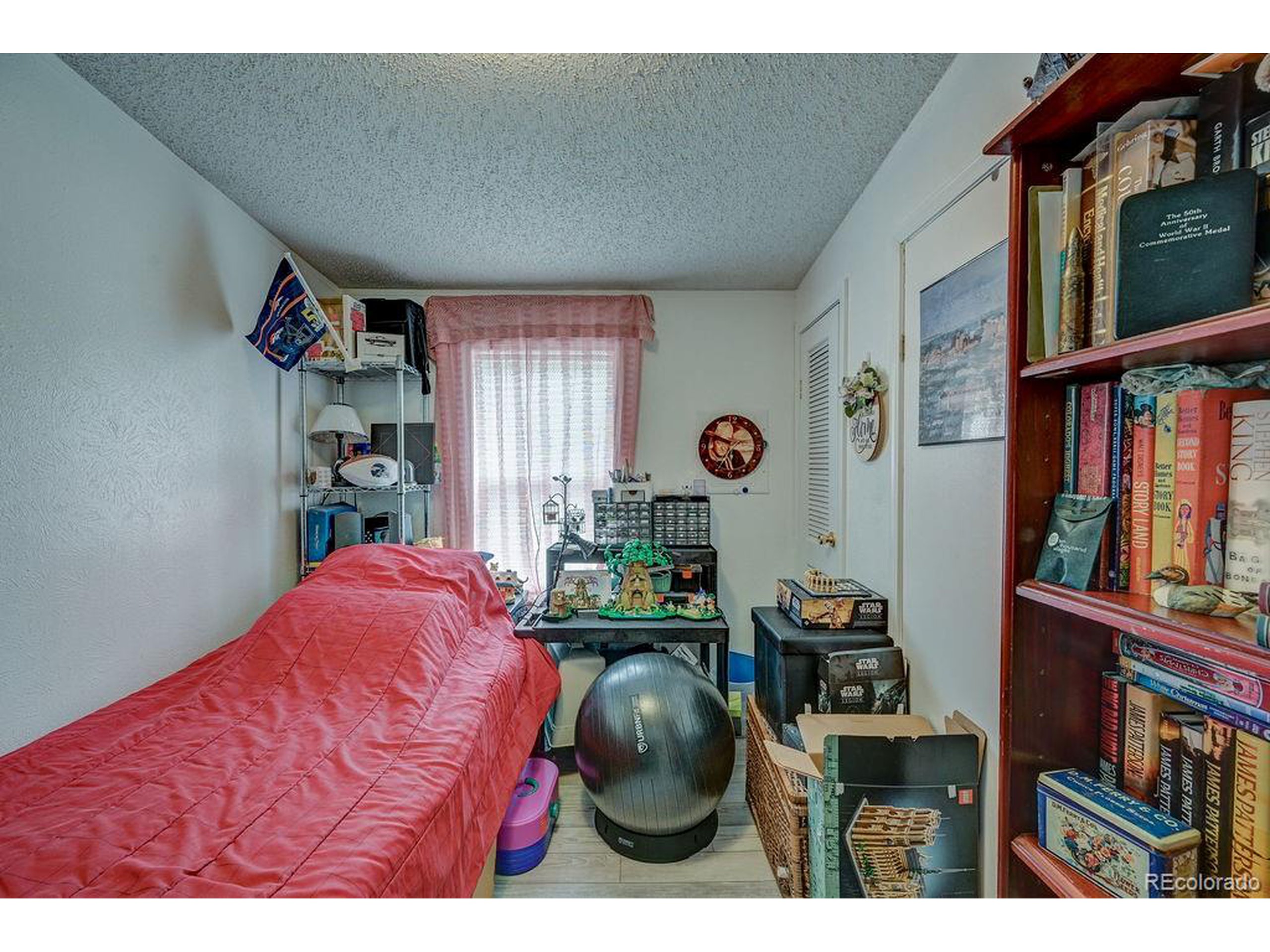 121 Brookdale Avenue Buena Vista, CO 81211 - Photo 12 of 50 a bedroom with furniture and a book shelf