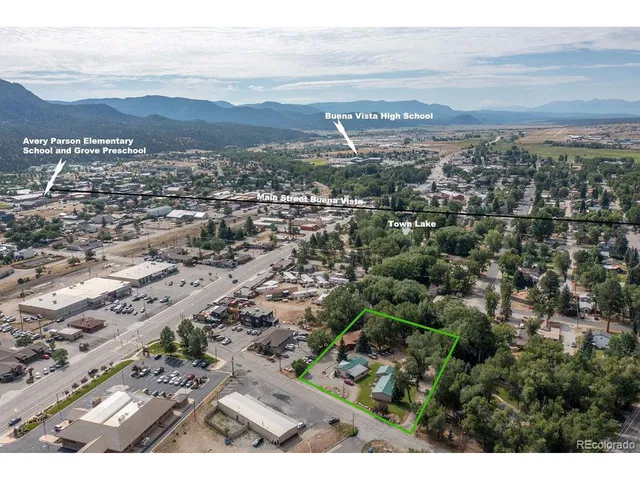 a view of a city with ocean view