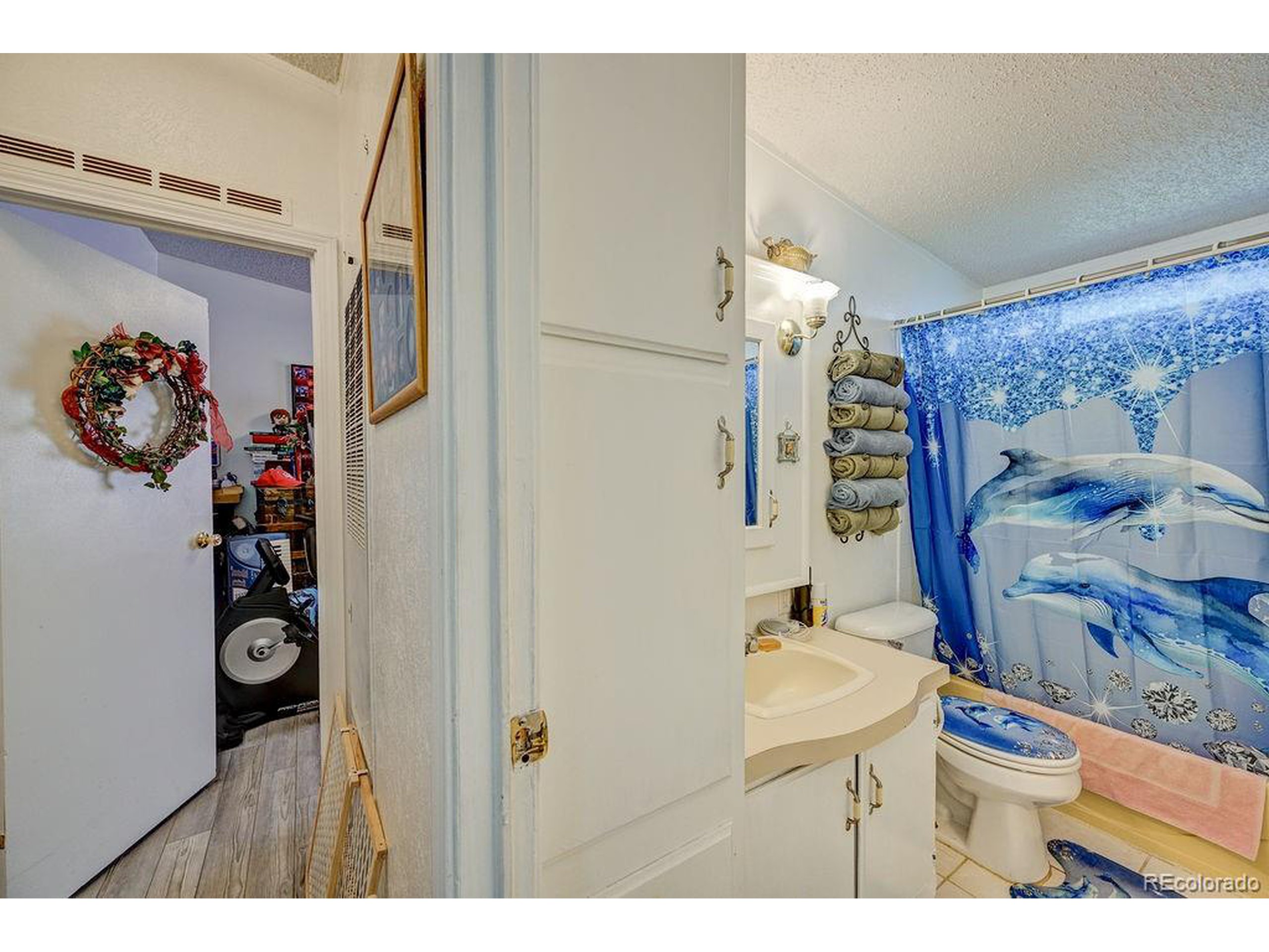 121 Brookdale Avenue Buena Vista, CO 81211 - Photo 9 of 50 a bathroom with a sink toilet and mirror