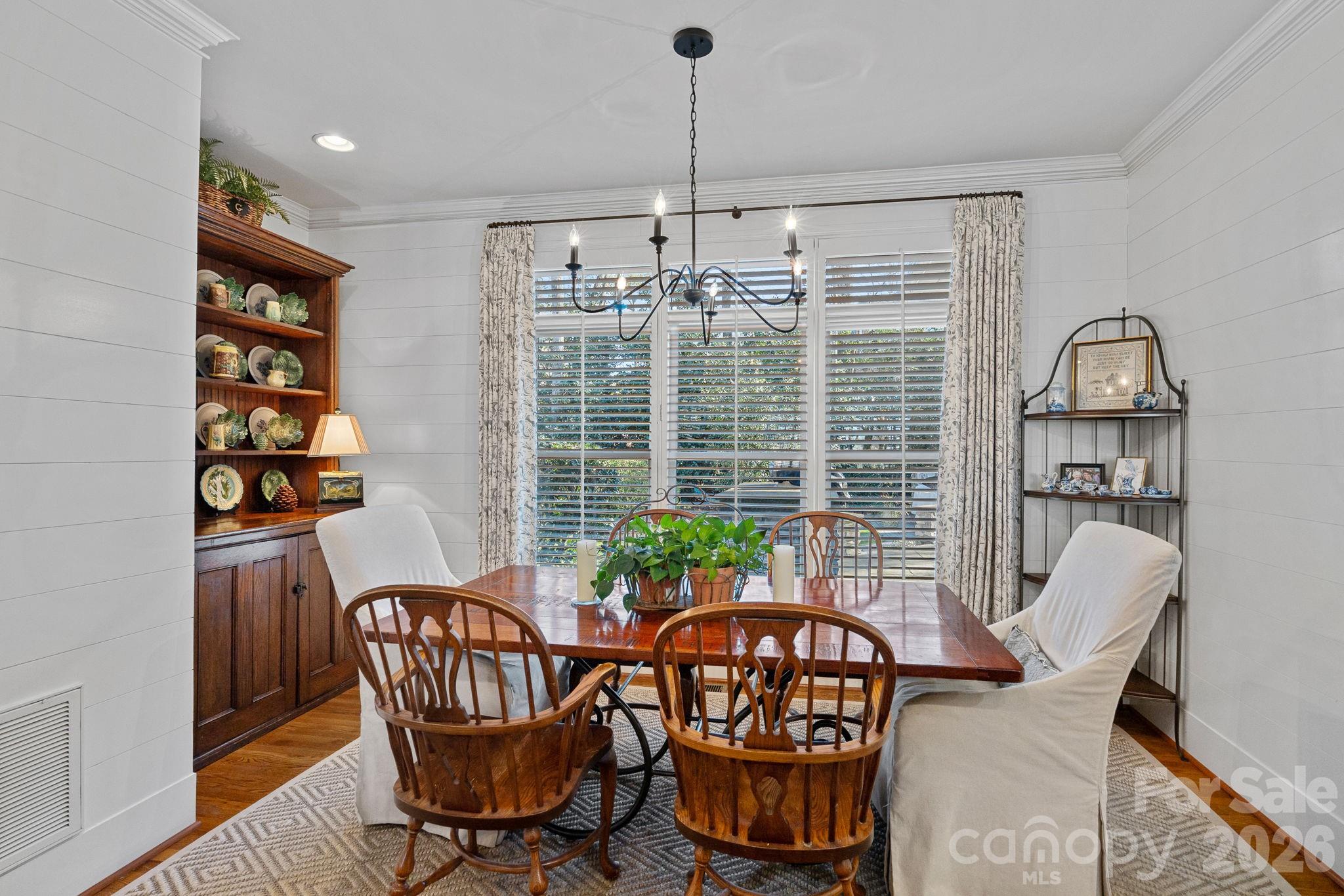 19016 Wildcat Trail Davidson, NC 28036 - Photo 20 of 48 a view of a dining room with furniture window and outside view