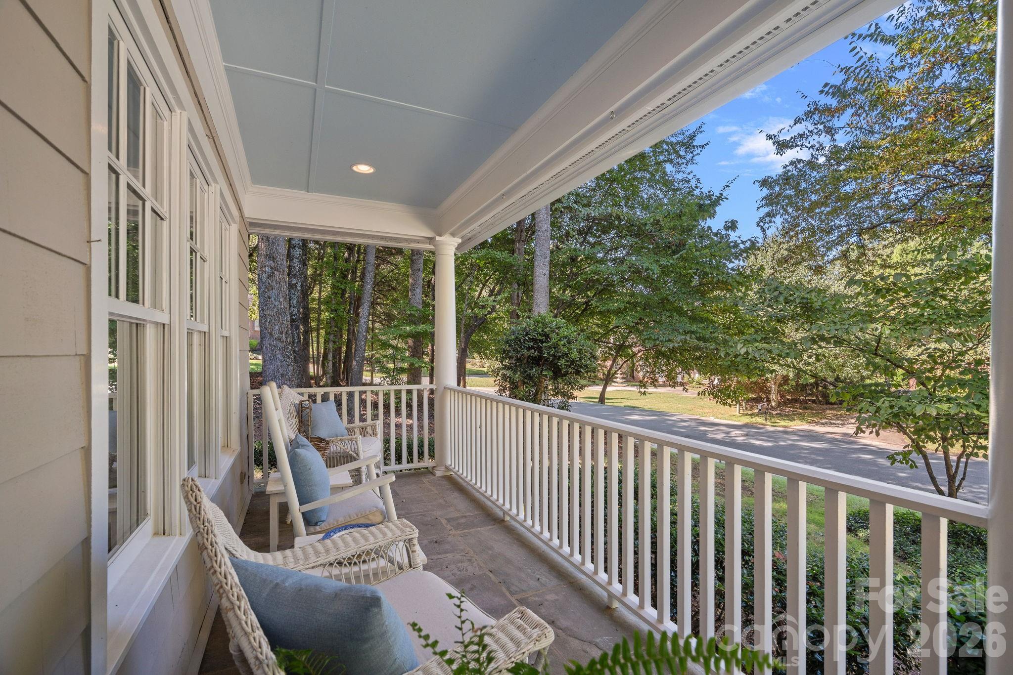 19016 Wildcat Trail Davidson, NC 28036 - Photo 4 of 48 a view of balcony with wooden floor