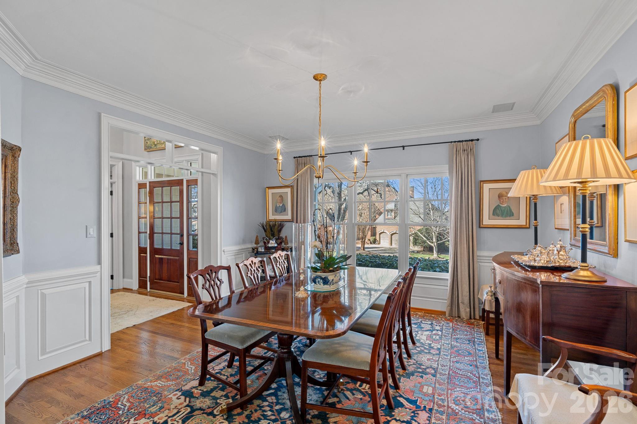 19016 Wildcat Trail Davidson, NC 28036 - Photo 9 of 48 a dining room with furniture window and wooden floor