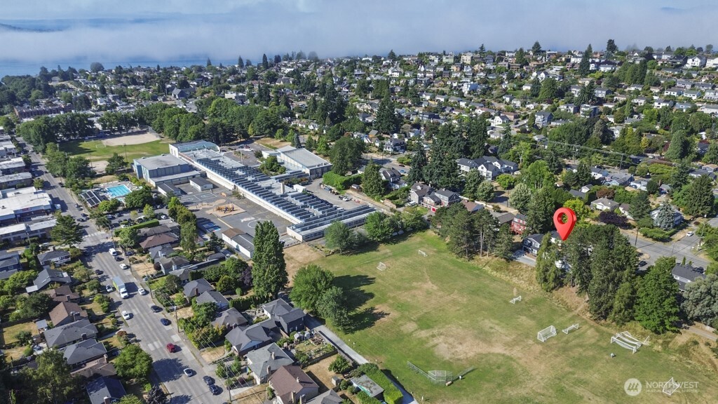 2646 34th Avenue West Seattle, WA 98199 - Photo 35 of 40 an aerial view of multiple house