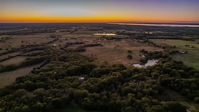 a view of city and ocean