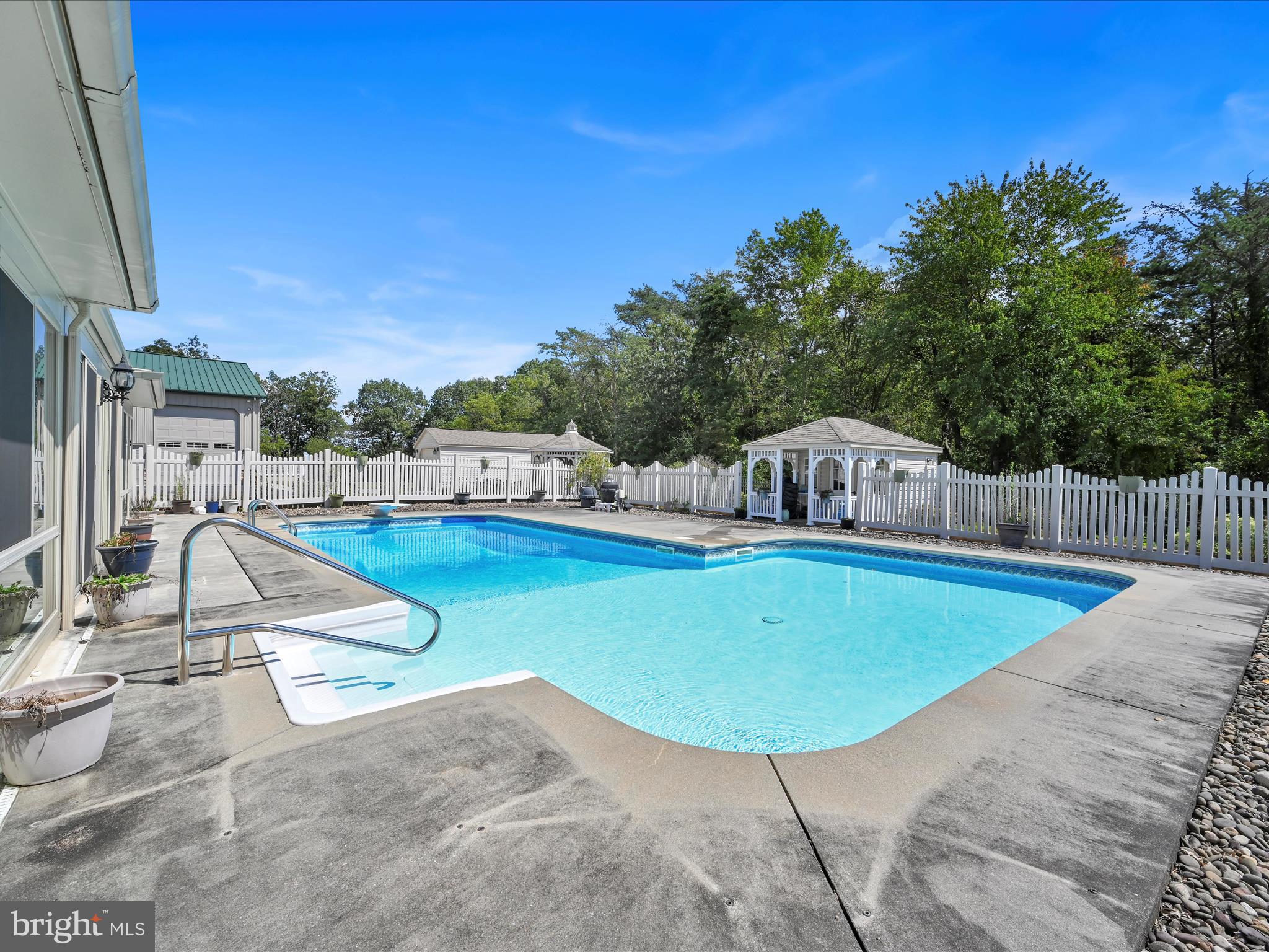 1120 Suedberg Road Pine Grove, PA 17963 - Photo 35 of 75 a view of a swimming pool with a lounge chairs