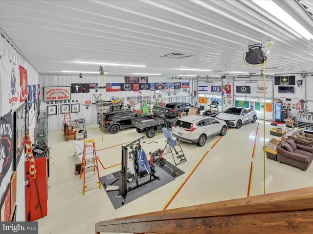 a view of a yard with an outdoor space