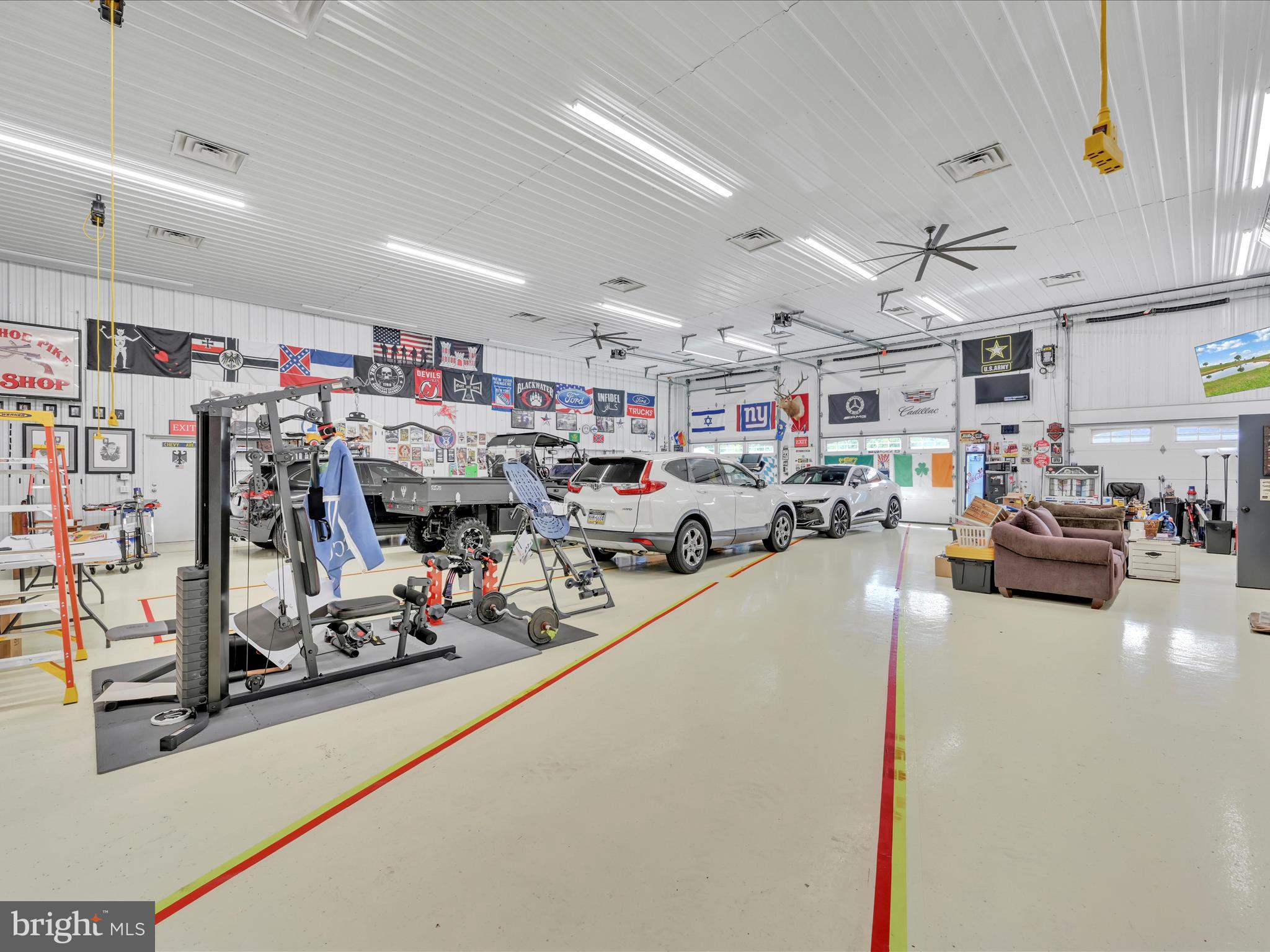 1120 Suedberg Road Pine Grove, PA 17963 - Photo 45 of 75 a living room with lots of furniture and a flat screen tv