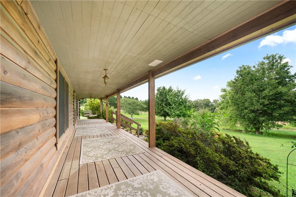 315 Woody Road Northwest Adairsville, GA 30103 - Photo 26 of 50 a view of balcony with wooden floor