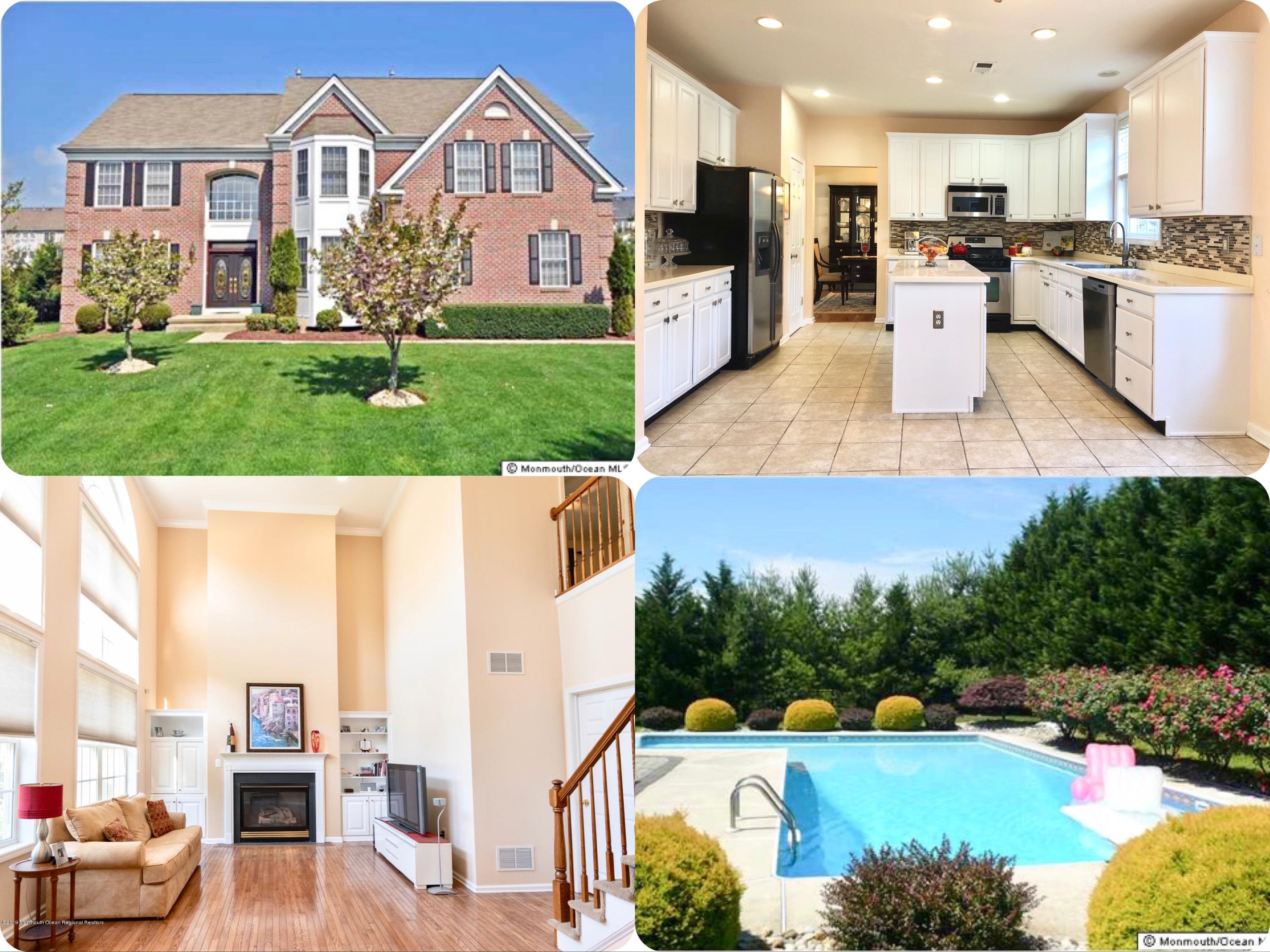 a view of kitchen with yard