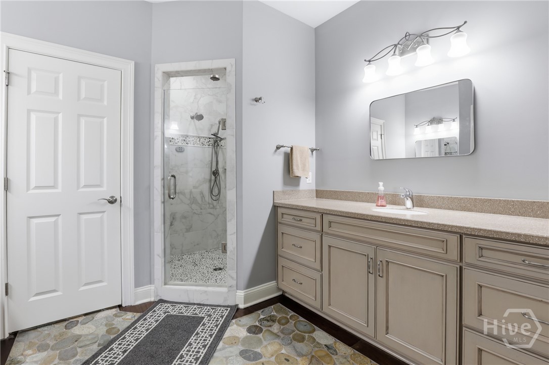122 Mallory Place Pooler, GA 31322 - Photo 24 of 45 Master bathroom featuring walk in shower