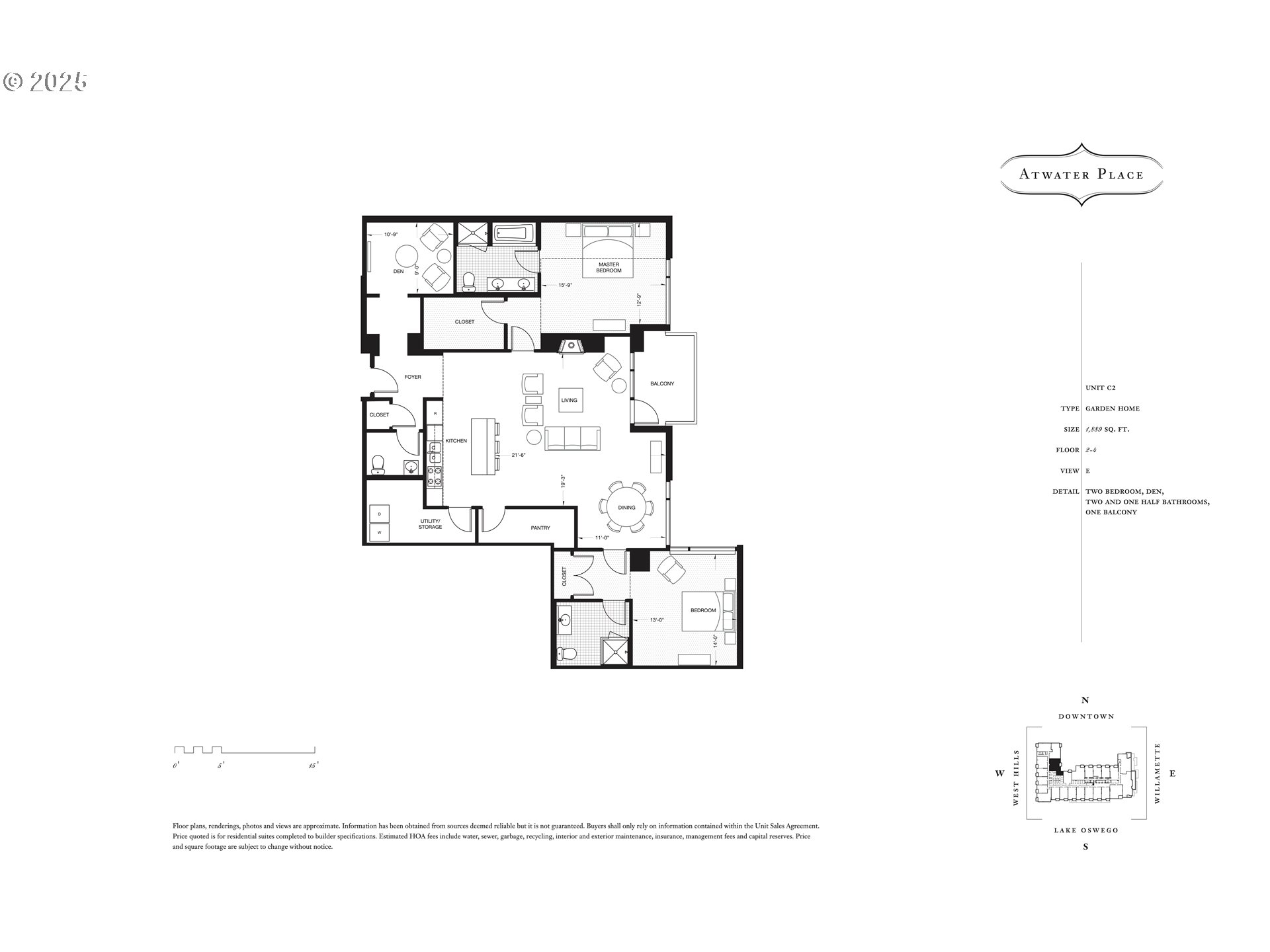 841 Southwest Gaines Street, Unit 405 Portland, OR 97239 - Photo 34 of 44 Gallery Image 34