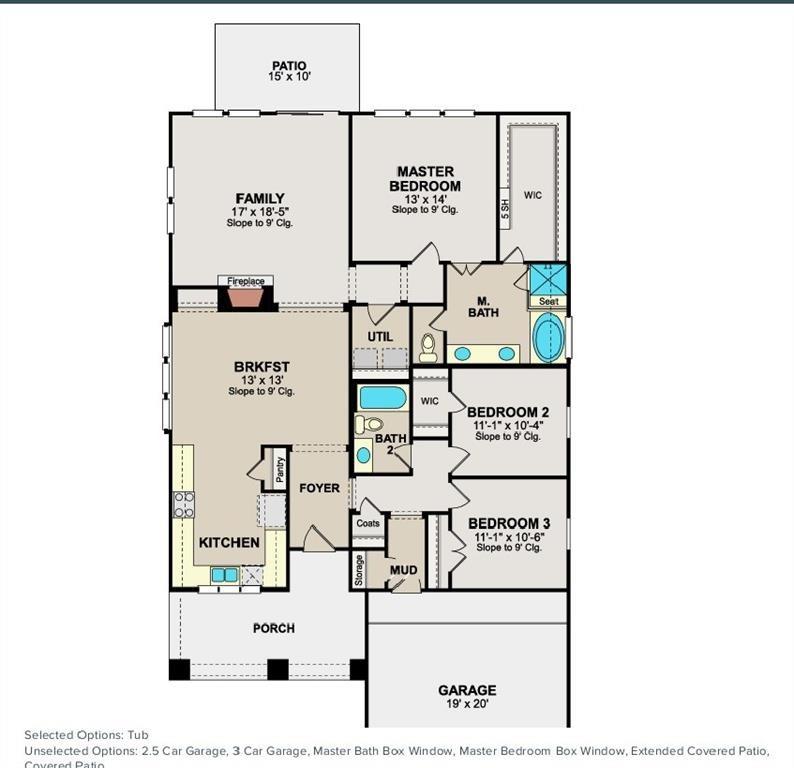 616 England Street Fate, TX 75189 - Photo 40 of 40 Floor plan