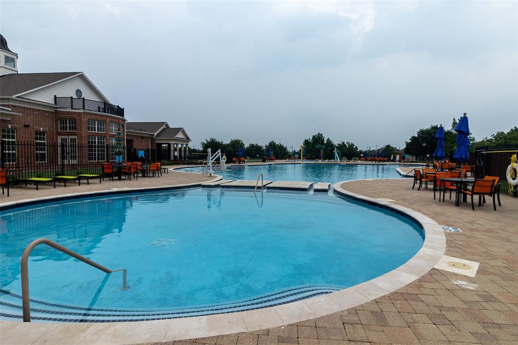 616 England Street Fate, TX 75189 - Photo 37 of 40 View of swimming pool with a patio
