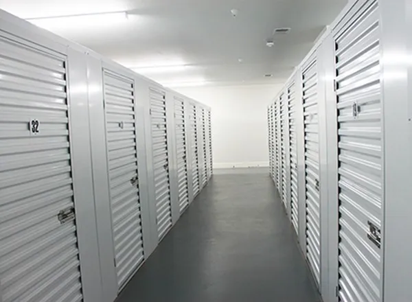 a view of hallway with stairs