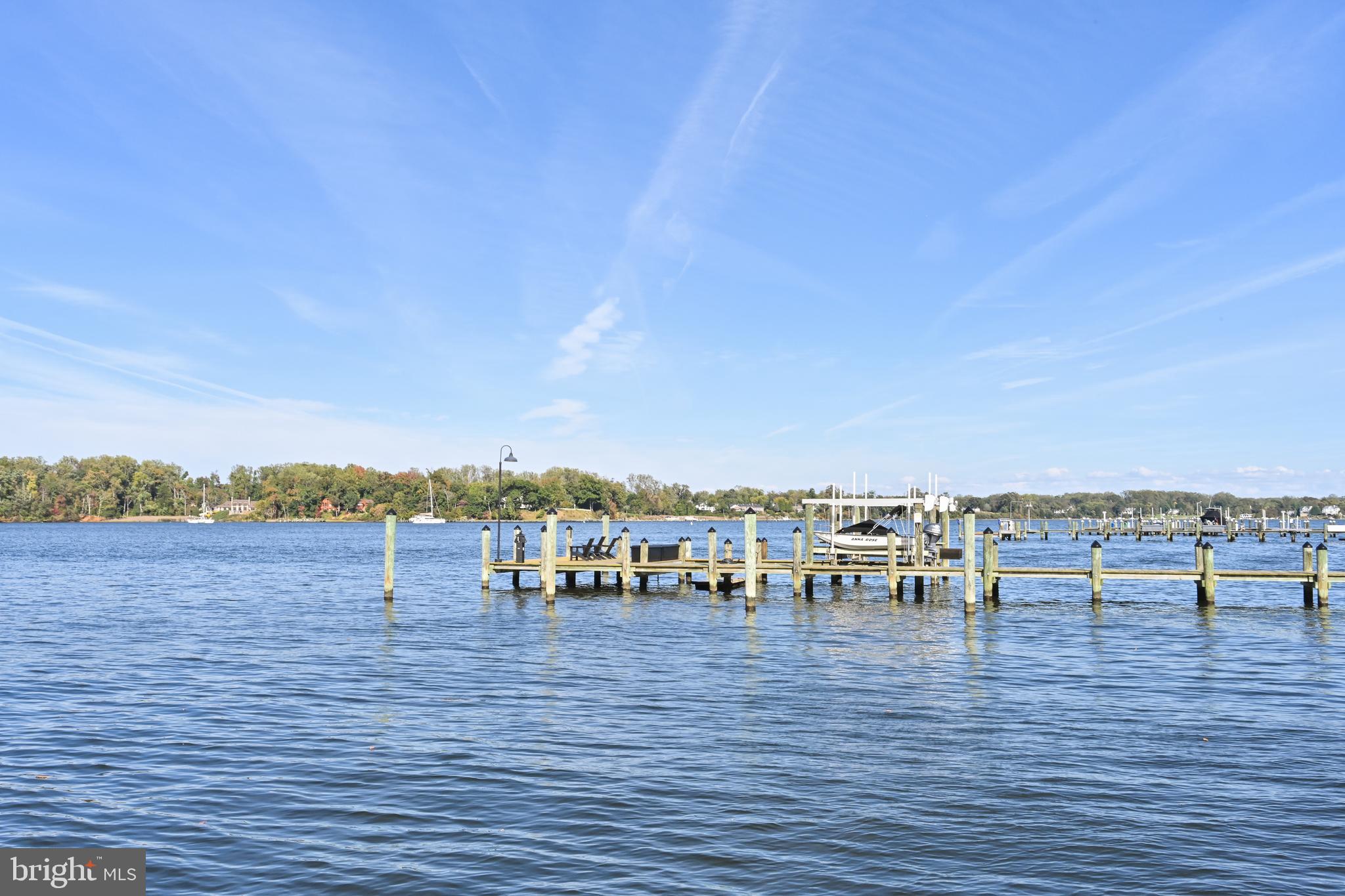 348 Riverside Road Edgewater, MD 21037 - Photo 54 of 80 View From Dock