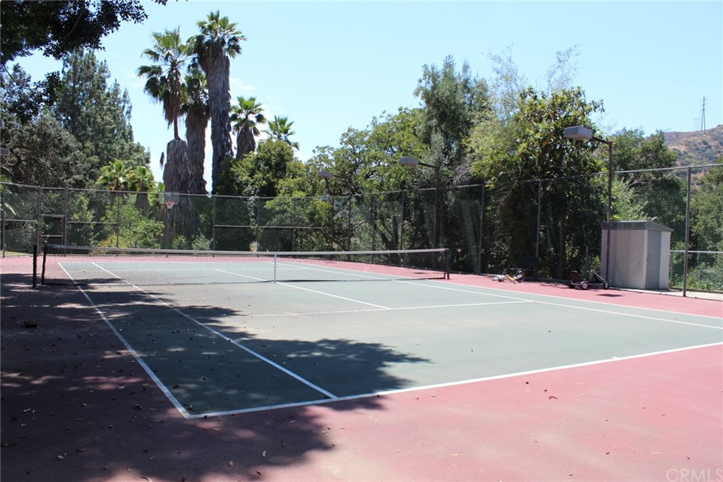 0 Woodcliffe Road Pasadena, CA 91105 - Photo 9 of 18 a view of a tennis court
