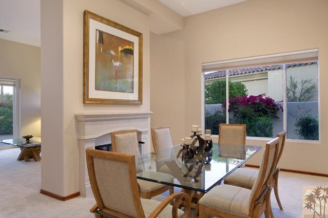 308 Loch Lomond Road Rancho Mirage, CA 92270 - Photo 4 of 25 a view of a dining room with furniture window and outside view