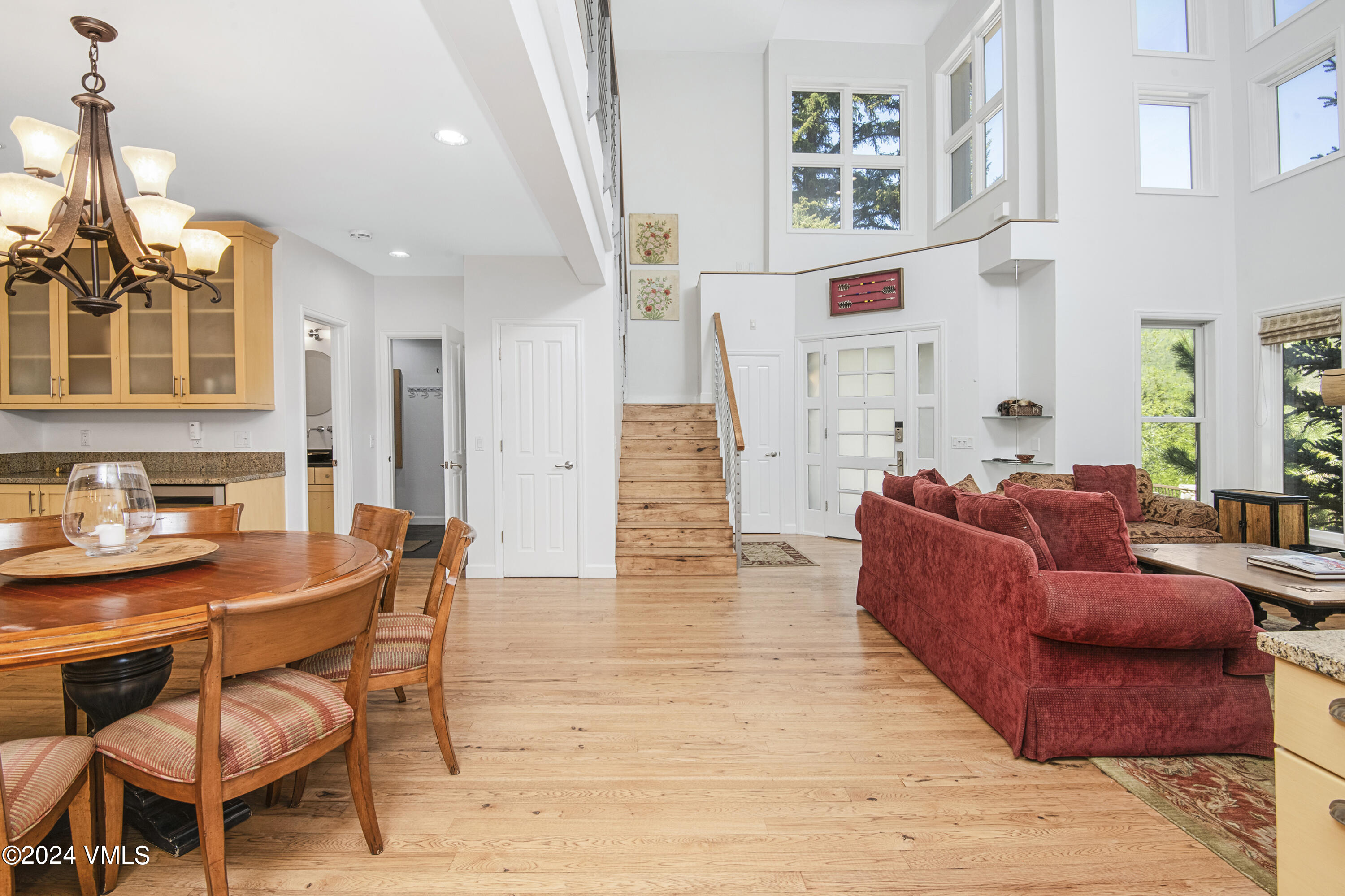 1968 Vermont Road Vail, CO 81657 - Photo 12 of 69 a living room with furniture and wooden floor