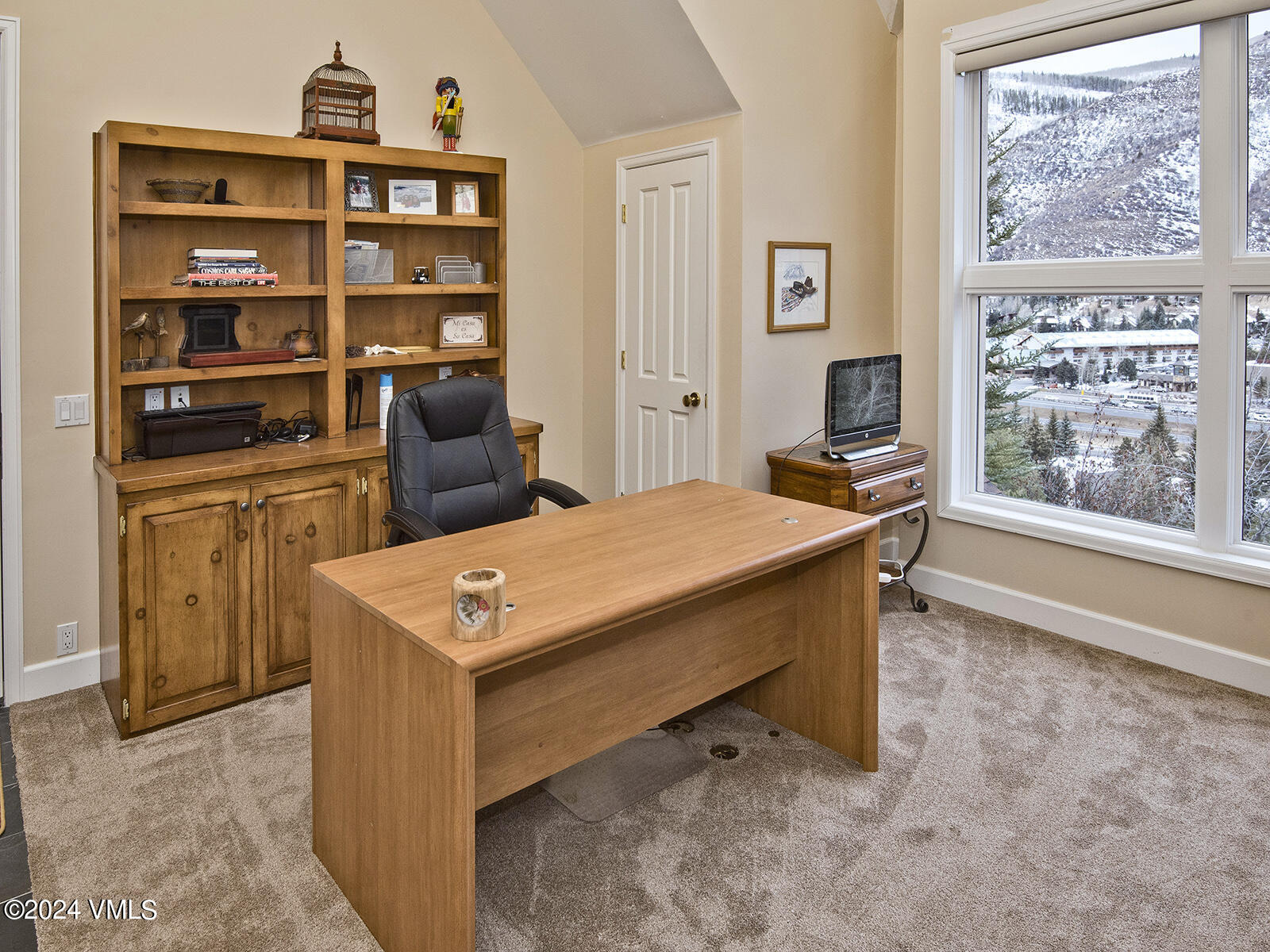 1968 Vermont Road Vail, CO 81657 - Photo 8 of 69 a view of a workspace with furniture and a window