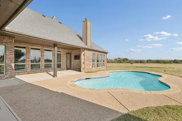an aerial view of a ocean beach