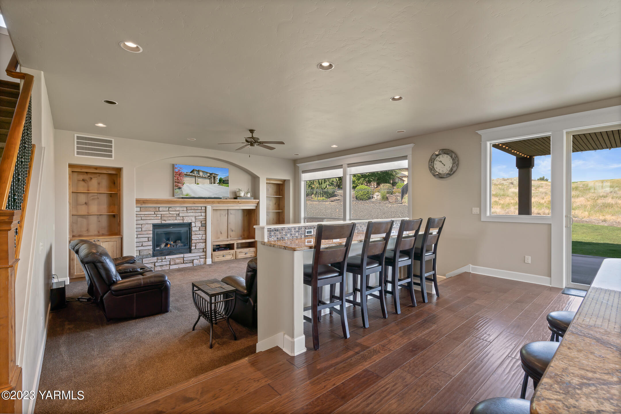 2978 Crosswater Loop Richland, WA 99354 - Photo 15 of 34 a view of a livingroom with furniture window and wooden floor