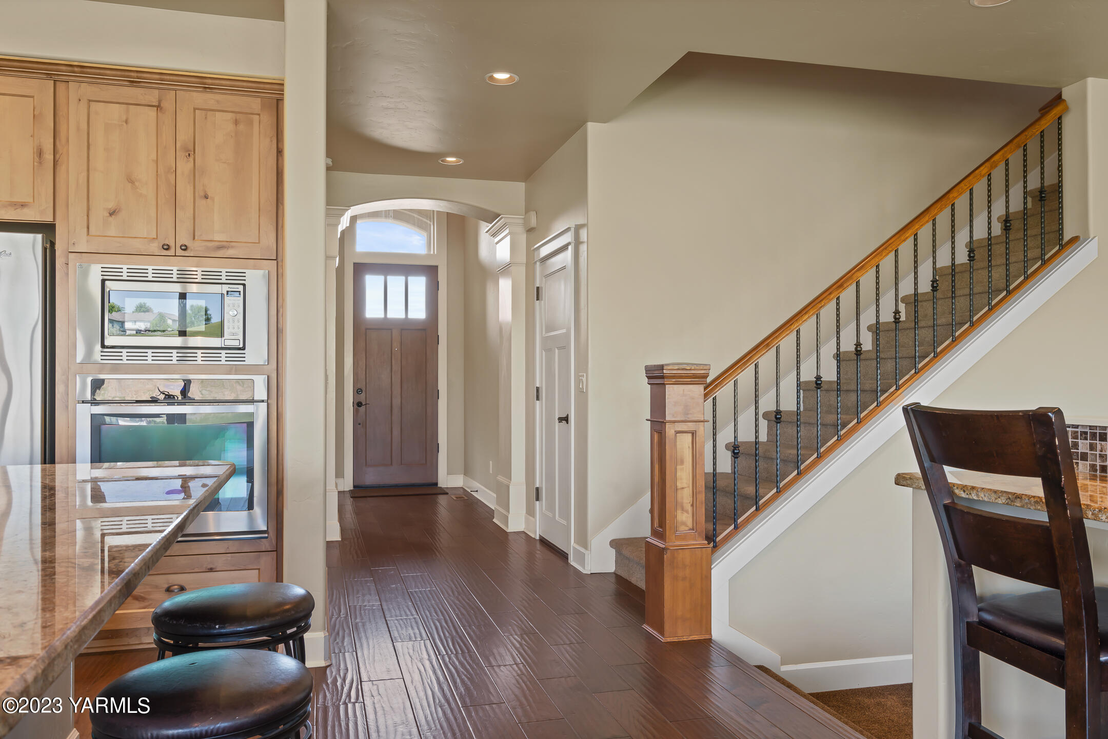 2978 Crosswater Loop Richland, WA 99354 - Photo 19 of 34 a view of entryway and hall with wooden floor
