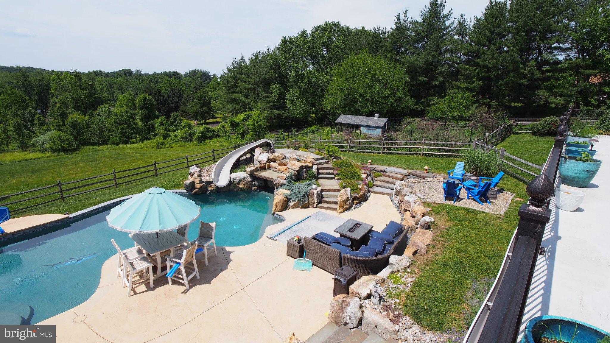 274 Pineville Road Newtown, PA 18940 - Photo 109 of 112 Serene backyard oasis with pool.